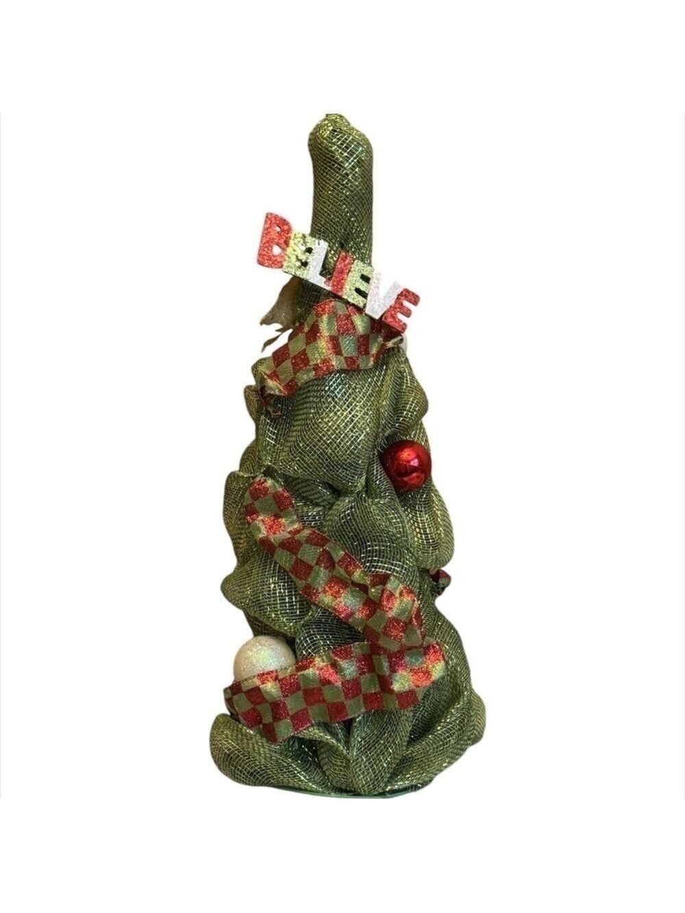 Believe Christmas Tree Decoration